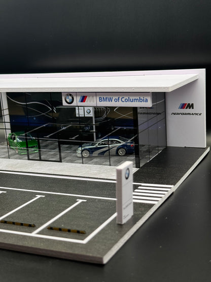 Diorama Concession BMW of Columbia – Showroom | 1:64
