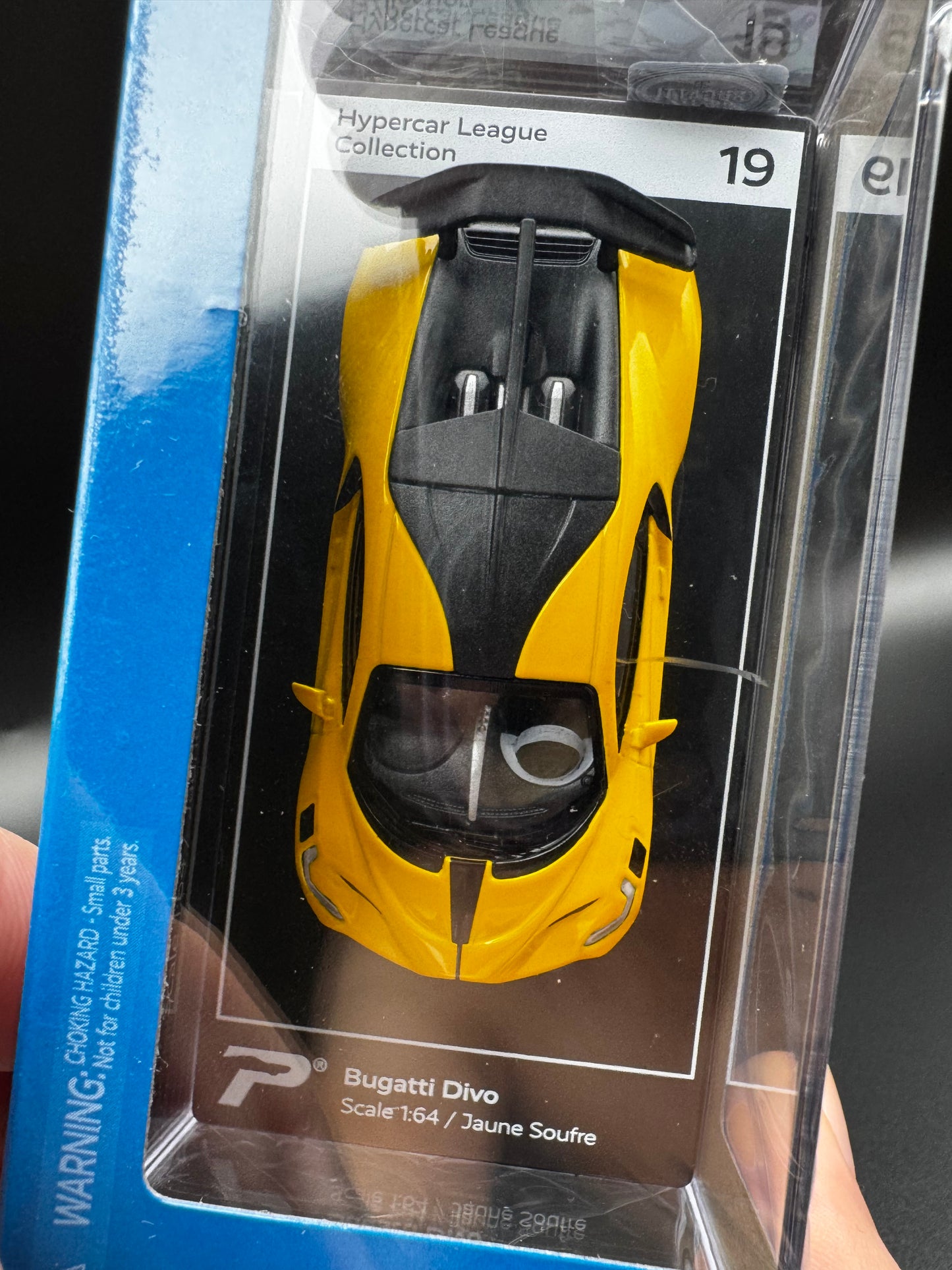 Bugatti Divo – Yellow | PosterCars Hypercar League Collection
