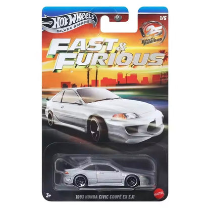 Collection Hot Wheels Fast & Furious Silver Series – 25 ans ZAMAC – 1:64