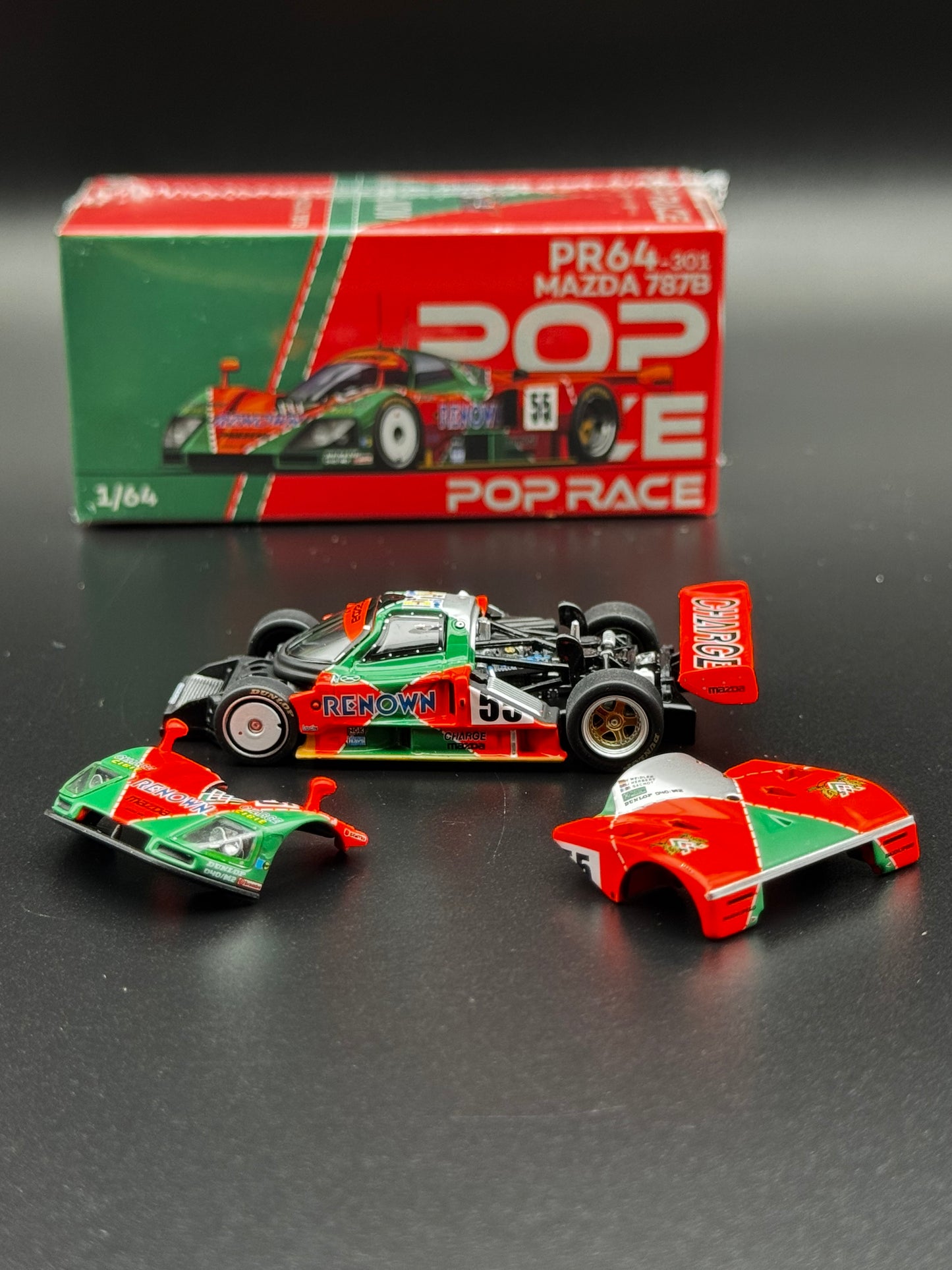 Mazda 787B #55 Renown – Pop Race | 1:64