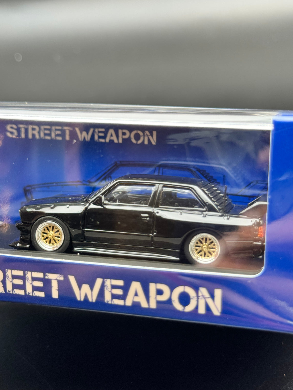BMW e30 Lto black | Street Weapon 1/64