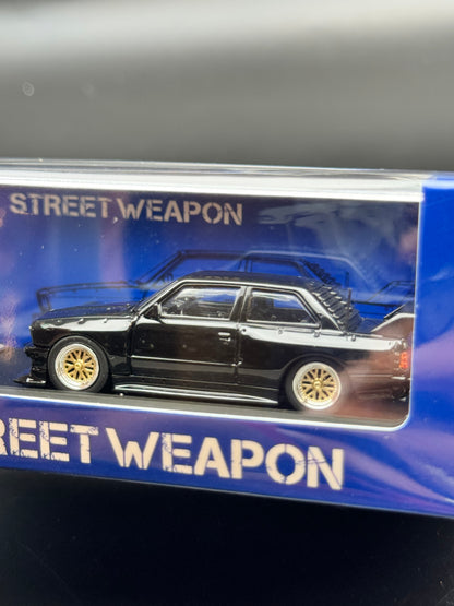 BMW e30 Lto black | Street Weapon 1/64