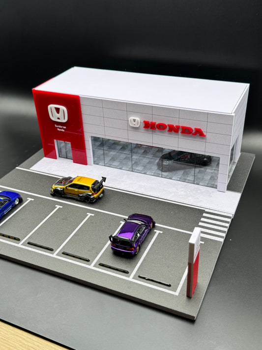 Diorama Honda Sundaram Concessionnaire – Display | 1:64