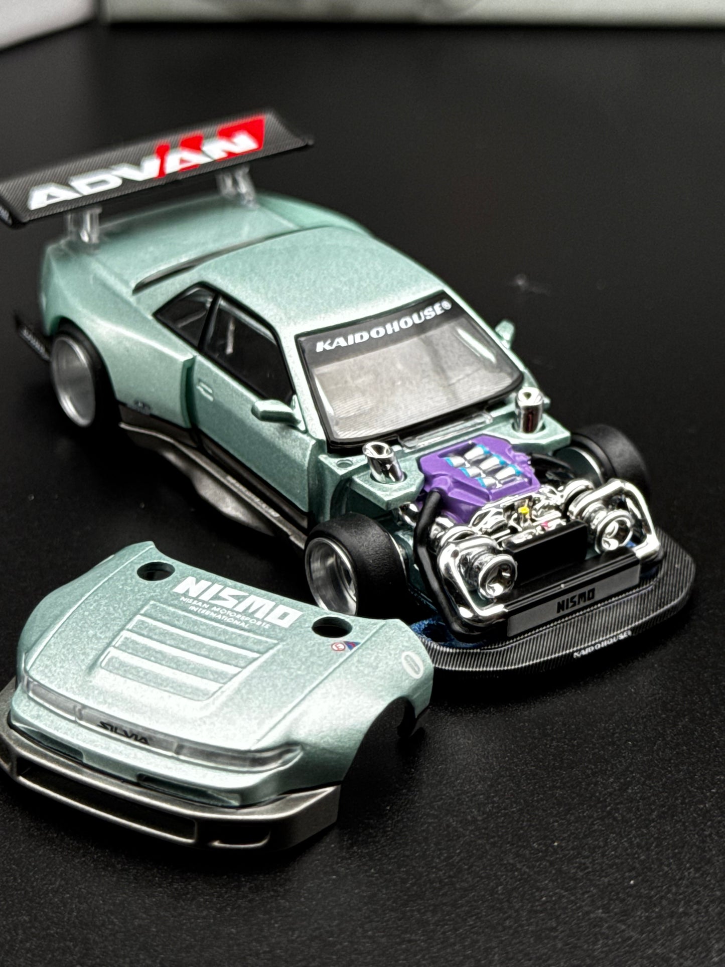 Nissan Silvia S13 Kaido Works V1 – Kaido House x Mini GT | 1:64