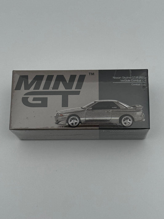 Nissan Skyline GT-R (R32) VeilSide Combat C-I “Combat Grey” – Mini GT | 1:64 SVRdiecast