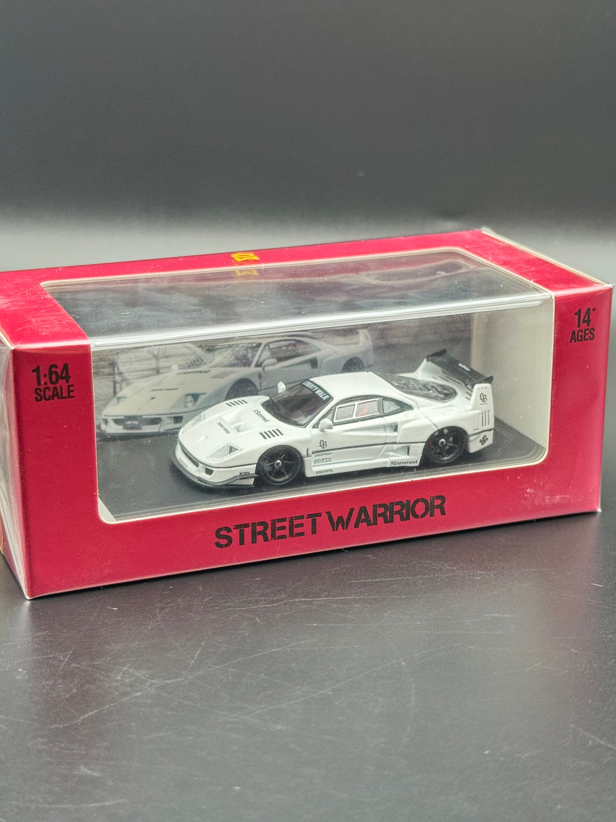 Ferrari F40 LBWK “Street Warrior” — Liberty Walk Widebody | 1/64