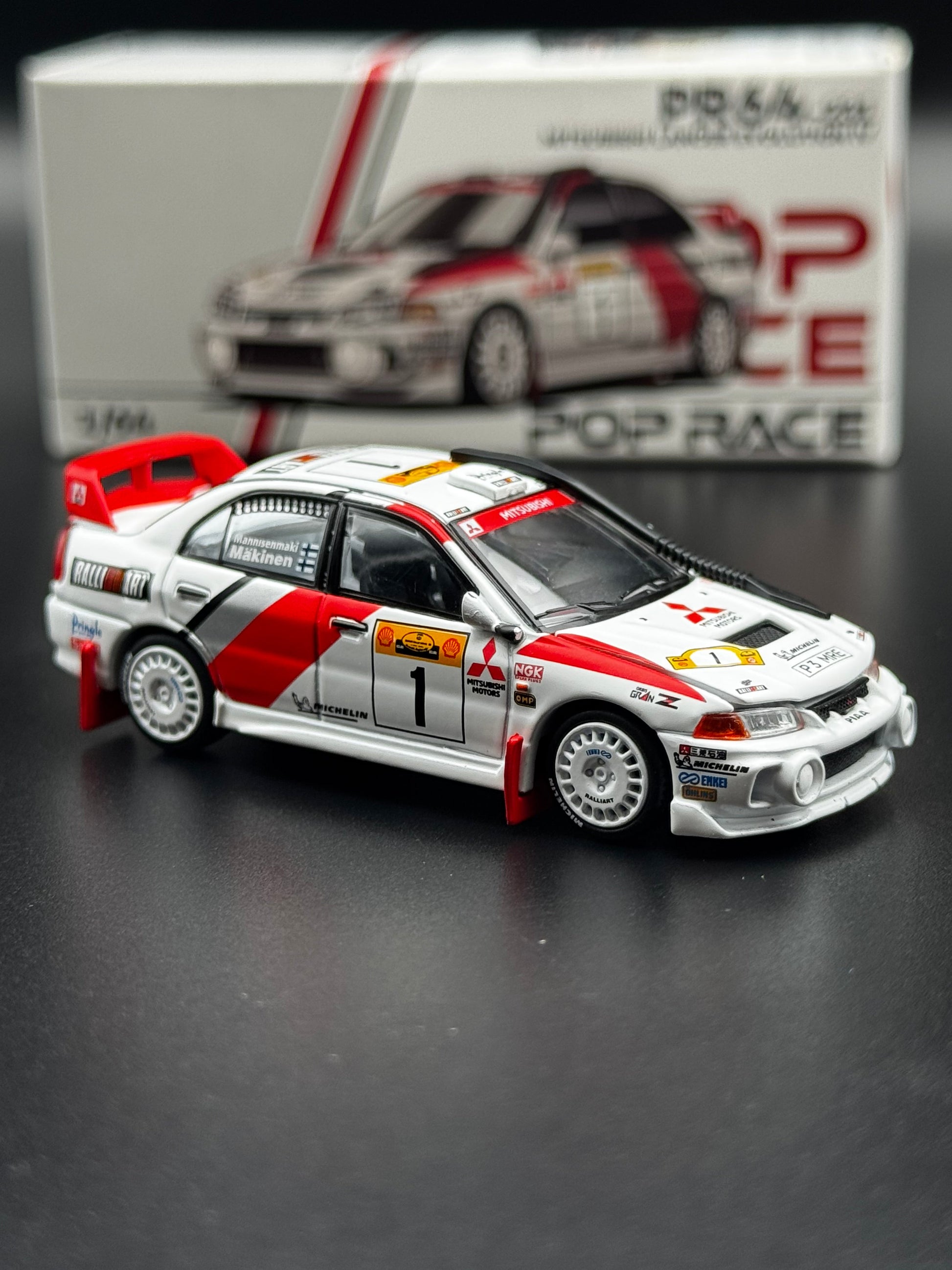 Pop Race 1/64 – Mitsubishi Lancer Evolution VI WRC SVRdiecast