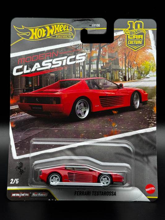Ferrari Testarossa Hot Wheels Modern Classics 10th SVRdiecast