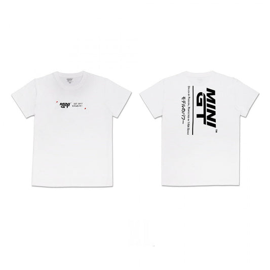 T-shirt Mini GT Blanc Taille M SVRdiecast
