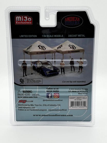 Tente LBWK pour diorama 1/64 SVRdiecast
