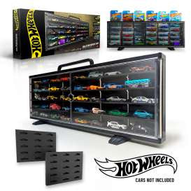 Hot Wheels Collector Display Case – Vitrine de Collection 3-en-1 | 40 voitures / 30 blisters SVRdiecast