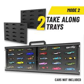 Hot Wheels Collector Display Case – Vitrine de Collection 3-en-1 | 40 voitures / 30 blisters SVRdiecast