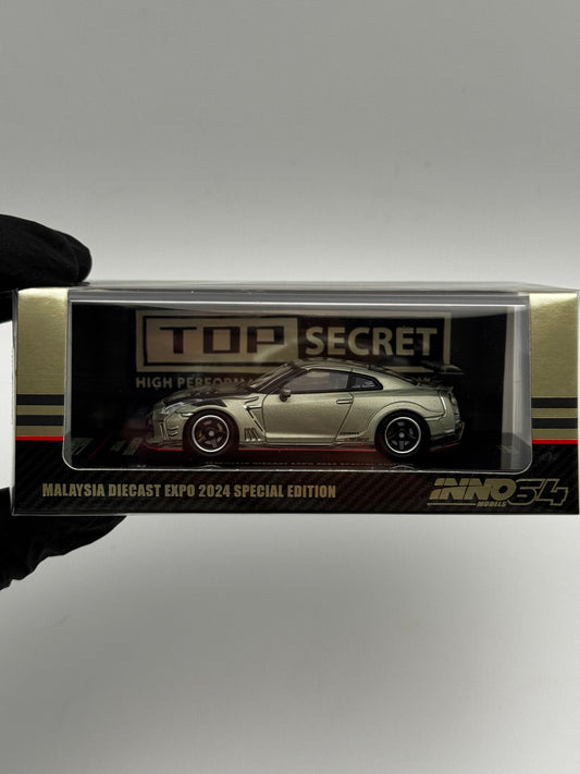 Nissan GT-R (R35) Top Secret × INNO64 – Malaysia Diecast Expo 2024 Special Edition SVRdiecast