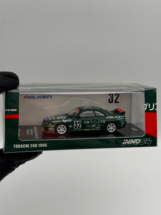 Nissan Skyline GT-R (R33) #32 Falken × Mine’s × INNO64 – Tokachi 24H 1996 SVRdiecast