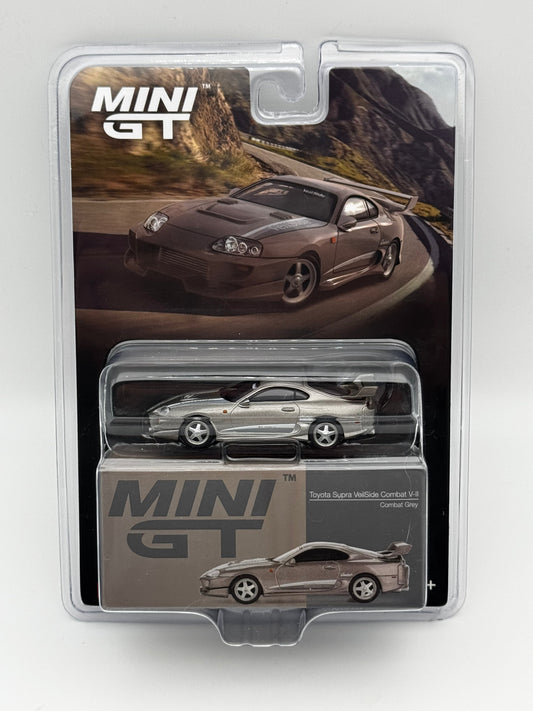 Toyota Supra VeilSide Combat V-II – Mini GT (Combat Grey) SVRdiecast